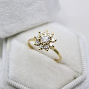 Verlovingsring met diamantjes