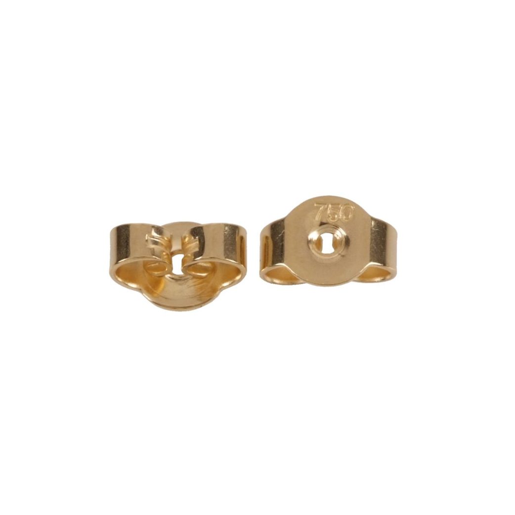 18k gouden oorbelsluiting